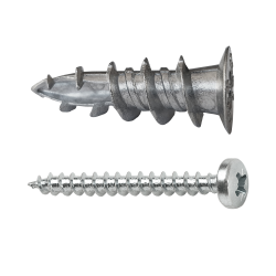 Cheville zamak pour placo GKDZ avec vis