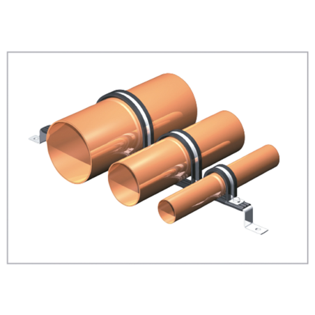 Demi-collier isophonique - demi collier métallique